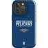 NBA New Orleans Pelicans Standard - Blue iPhone 16 Pro Impact Case