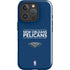 NBA New Orleans Pelicans Standard - Blue iPhone 16 Pro Max Impact Case