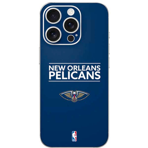 NBA New Orleans Pelicans Standard - Blue iPhone 16 Pro Skin