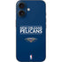 NBA New Orleans Pelicans Standard - Blue iPhone 16 Skin