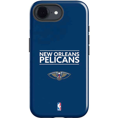 NBA New Orleans Pelicans Standard - Blue iPhone 16e Impact Case