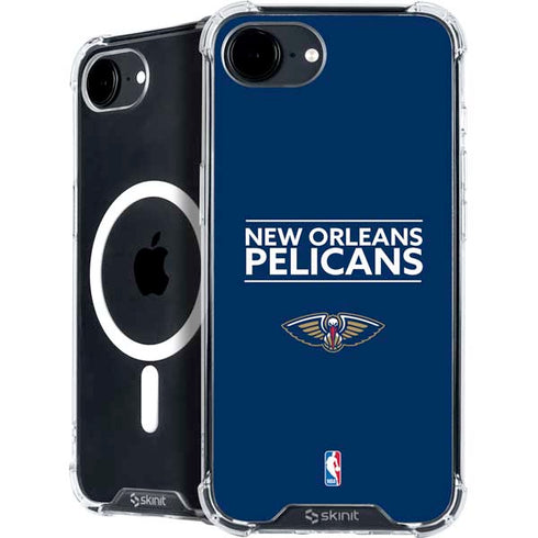 NBA New Orleans Pelicans Standard - Blue iPhone 16e MagSafe Case