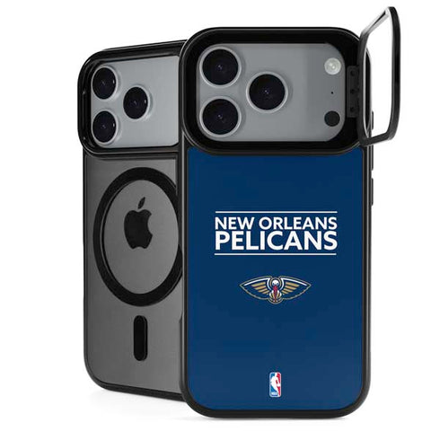 NBA New Orleans Pelicans Standard - Blue iPhone 18 Pro Max Kickstand Case