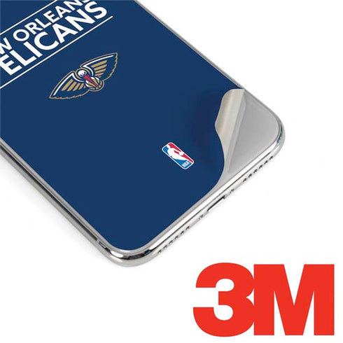 NBA New Orleans Pelicans Standard - Blue iPhone XS Skin