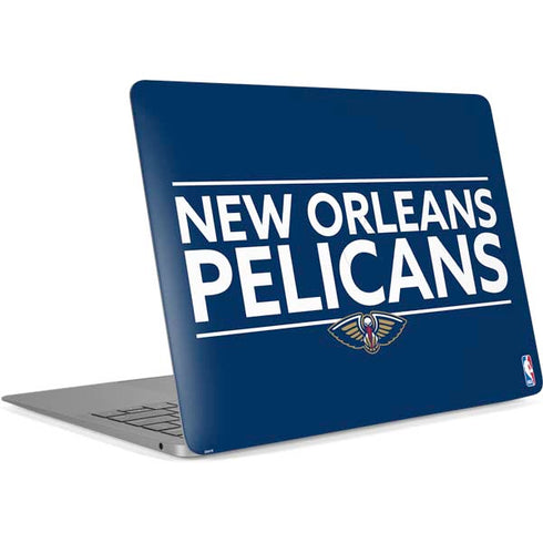 NBA New Orleans Pelicans Standard - Blue Apple MacBook Air Skin