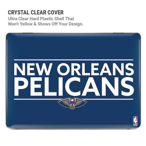 NBA New Orleans Pelicans Standard - Blue MacBook Pro 14in (2021-24) Case plus Skin
