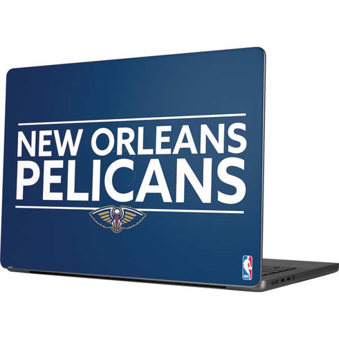 NBA New Orleans Pelicans Standard - Blue Apple MacBook Pro 14-inch Skin