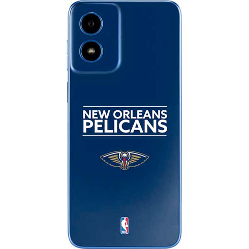 NBA New Orleans Pelicans Standard - Blue Moto G Play 4G (2024) Skin