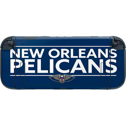 NBA New Orleans Pelicans Standard - Blue Nintendo Switch 2 (2025) with Joy-Con Skin