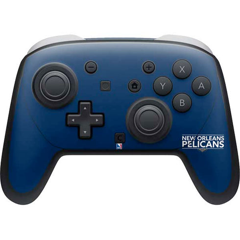 NBA New Orleans Pelicans Standard - Blue Nintendo Switch 2 (2025) Pro Controller Skin
