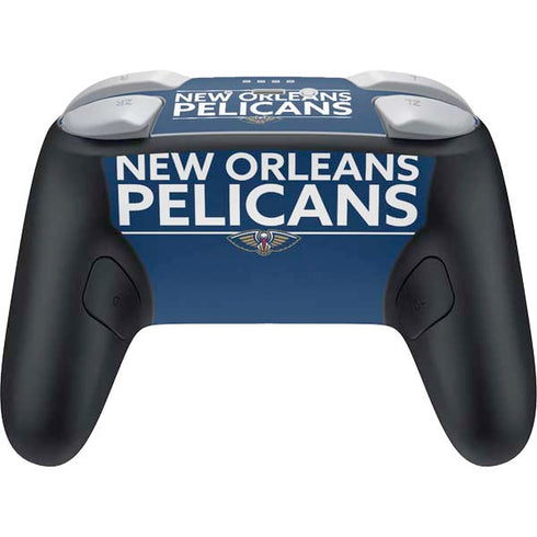 NBA New Orleans Pelicans Standard - Blue Nintendo Switch 2 (2025) Pro Controller Skin