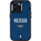 NBA New Orleans Pelicans Standard - Blue Otterbox Defender iPhone Skin