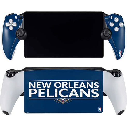 NBA New Orleans Pelicans Standard - Blue PlayStation Portal Remote Player Skin