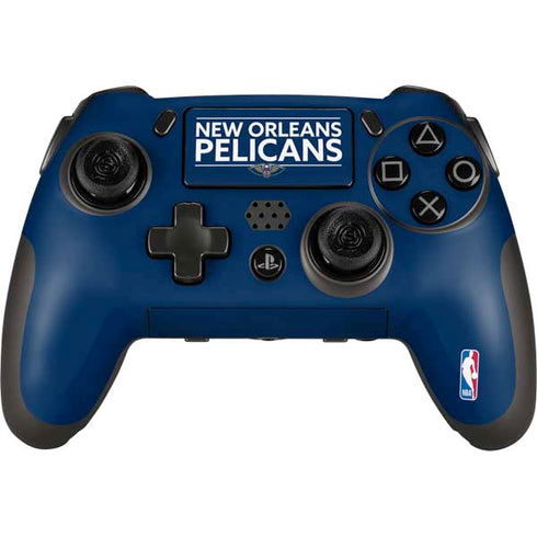NBA New Orleans Pelicans Standard - Blue PlayStation Scuf Vantage 2 Controller Skin