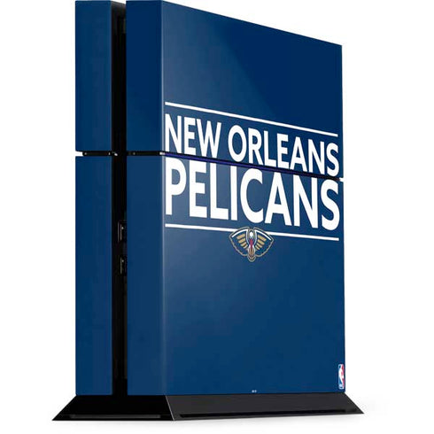 NBA New Orleans Pelicans Standard - Blue PS4 Console Skin