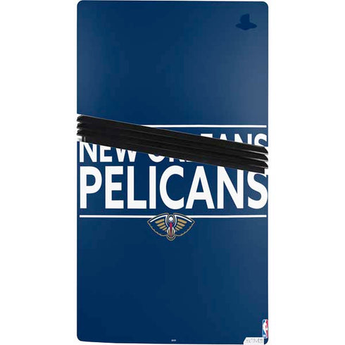 NBA New Orleans Pelicans Standard - Blue PS5 Pro Bundle Skin