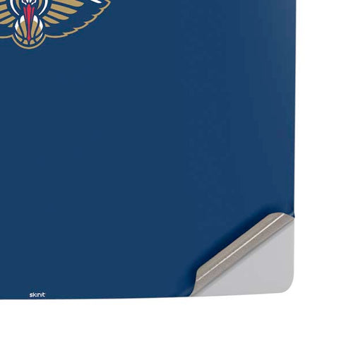 NBA New Orleans Pelicans Standard - Blue PS5 Pro Disk Console Skin