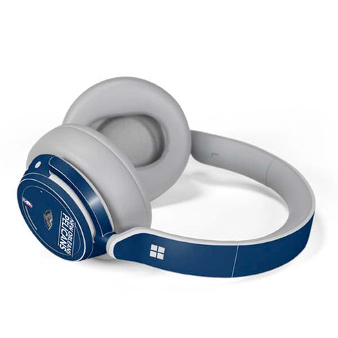NBA New Orleans Pelicans Standard - Blue Surface Headphones Skin