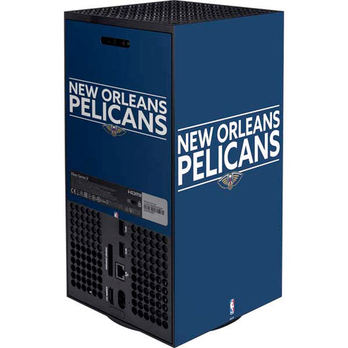 NBA New Orleans Pelicans Standard - Blue Xbox Series X Bundle Skin