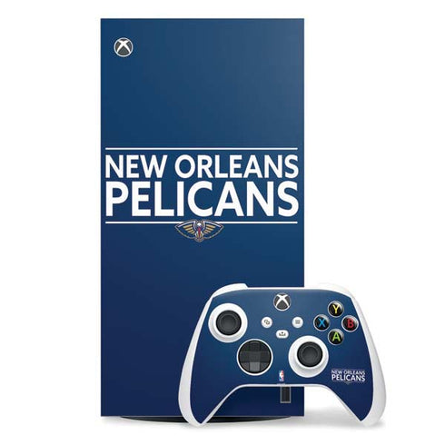 NBA New Orleans Pelicans Standard - Blue Xbox Series X Skins