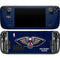 NBA New Orleans Pelicans Distressed Steam Deck Handheld Gaming Computer Skin