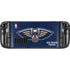NBA New Orleans Pelicans Distressed Steam Deck Handheld Gaming Computer Skin