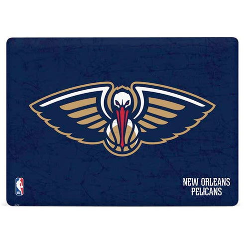 NBA New Orleans Pelicans Distressed Surface Laptop 2 Skin