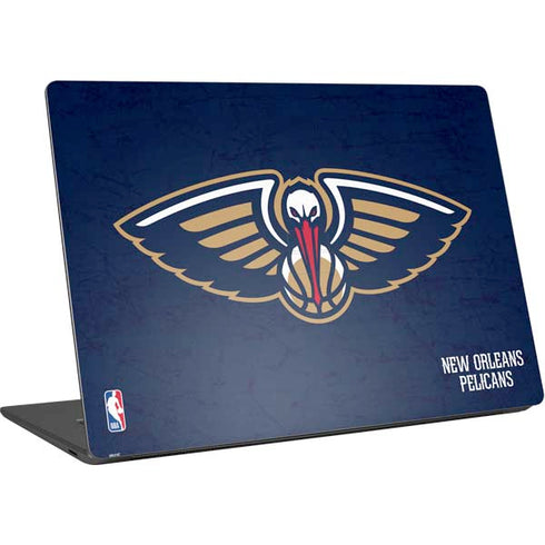 NBA New Orleans Pelicans Distressed Surface Laptop 4 15in Skin