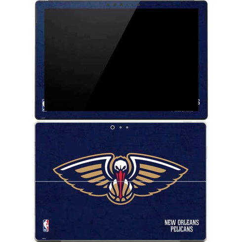 NBA New Orleans Pelicans Distressed Surface Pro 4 Skin