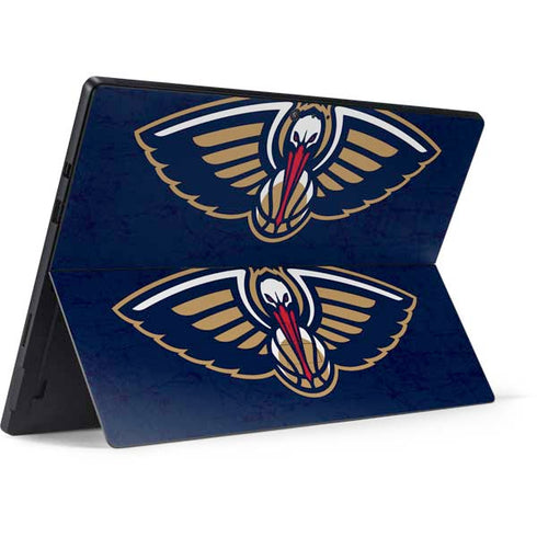 NBA New Orleans Pelicans Distressed Surface Pro 6 Skin