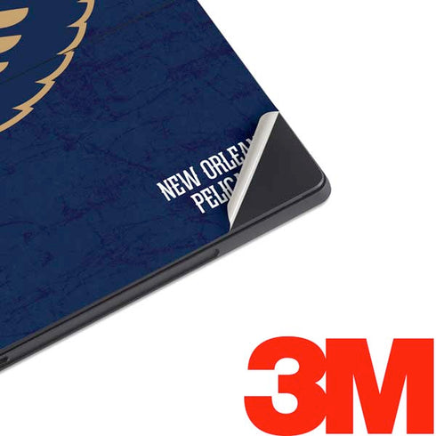 NBA New Orleans Pelicans Distressed Surface Pro 7 Skin