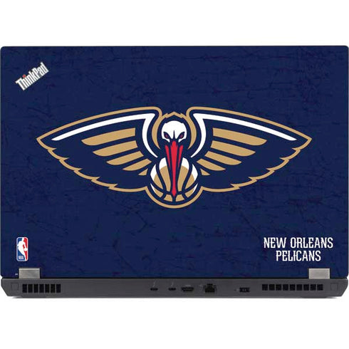NBA New Orleans Pelicans Distressed Lenovo ThinkPad Skin