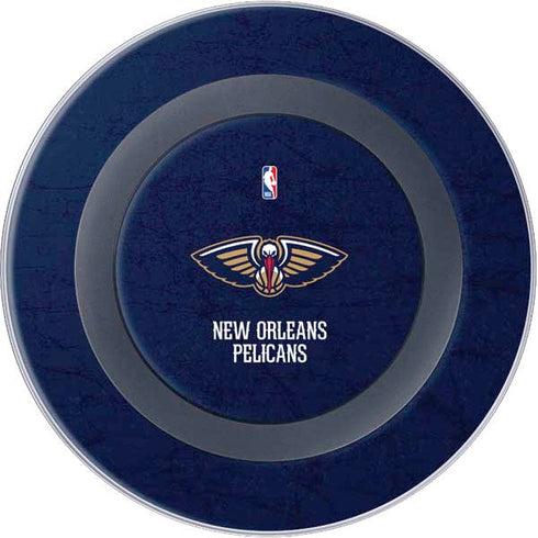 NBA New Orleans Pelicans Distressed Wireless Charger Skin
