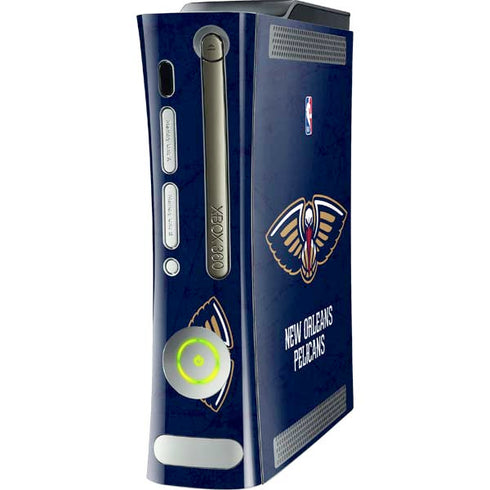 NBA New Orleans Pelicans Distressed Xbox 360 (Includes HDD) Skin