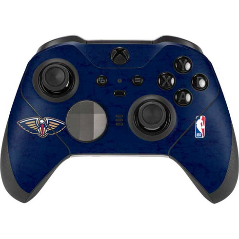 NBA New Orleans Pelicans Distressed Xbox Elite Wireless Controller Series 2 Skin