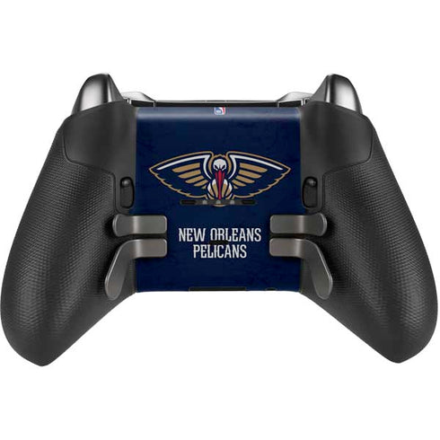 NBA New Orleans Pelicans Distressed Xbox Elite Wireless Controller Series 2 Skin