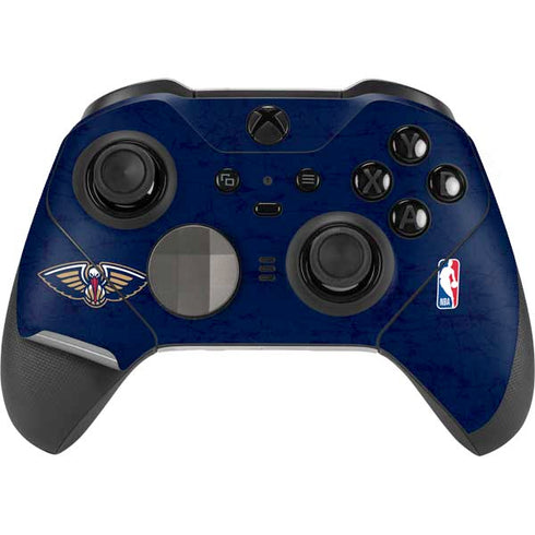 NBA New Orleans Pelicans Distressed Xbox Elite Wireless Controller Series 2 Skin