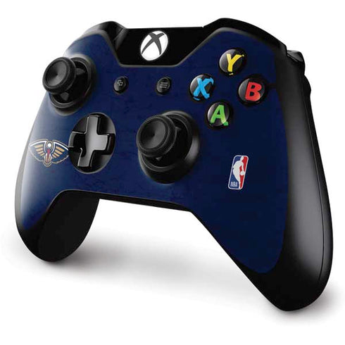 NBA New Orleans Pelicans Distressed Xbox One Controller Skin