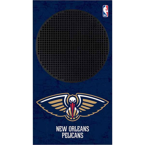 NBA New Orleans Pelicans Distressed Xbox Series S Bundle Skin
