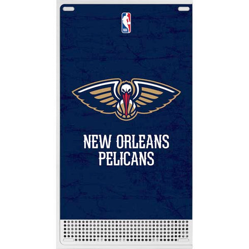 NBA New Orleans Pelicans Distressed Xbox Series S Bundle Skin