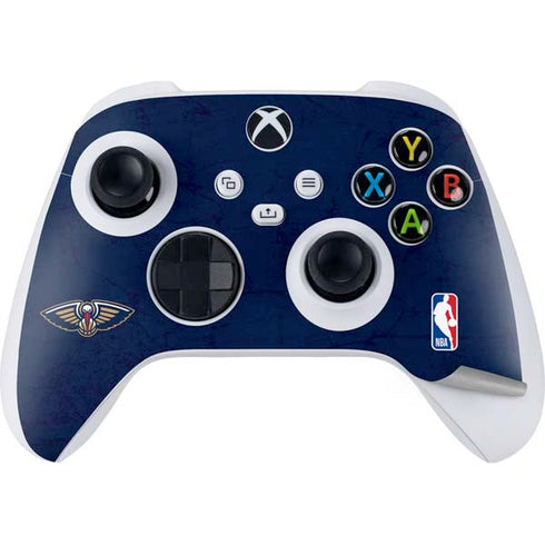 NBA New Orleans Pelicans Distressed Xbox Series S Bundle Skin