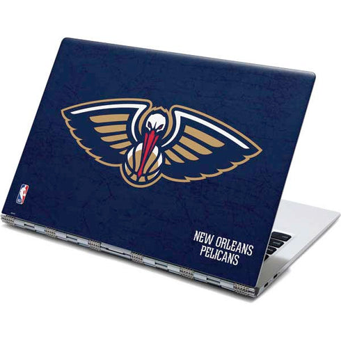 NBA New Orleans Pelicans Distressed Yoga 910 2-in-1 14in Touch-Screen Skin
