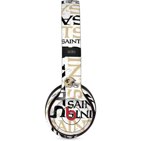 NFL New Orleans Saints - Blast Beats Solo 3 Wireless Skin