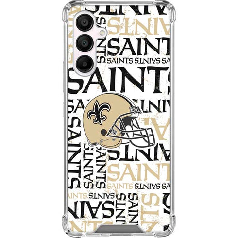 NFL New Orleans Saints - Blast Galaxy A16 5G Clear Case
