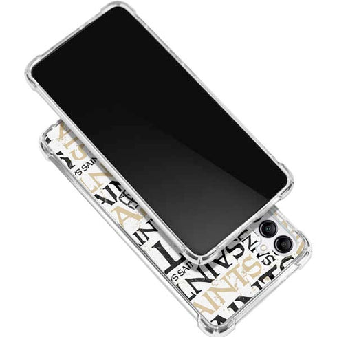 NFL New Orleans Saints - Blast Galaxy A16 5G Clear Case