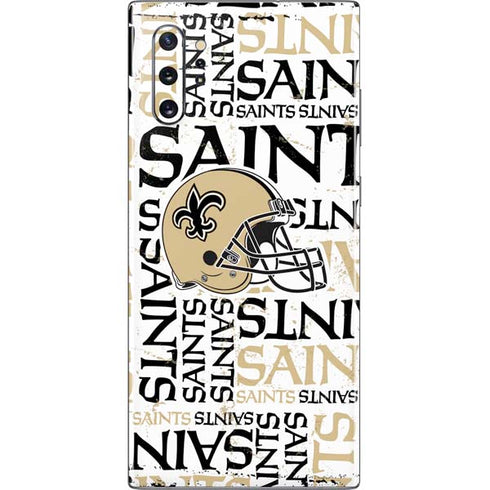 NFL New Orleans Saints - Blast Galaxy Note 10 Plus Skin