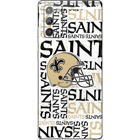 NFL New Orleans Saints - Blast Galaxy Note20 5G Skin