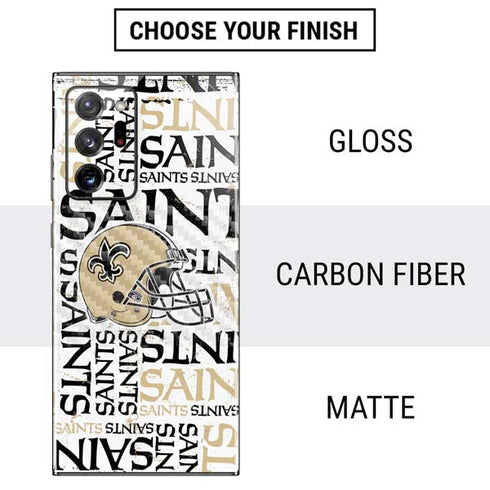NFL New Orleans Saints - Blast Galaxy Note20 Ultra 5G Skin