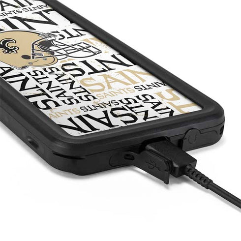 NFL New Orleans Saints - Blast Galaxy S20 Plus Waterproof Case