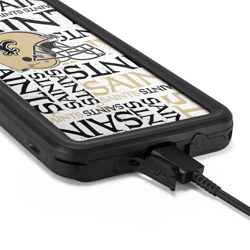 NFL New Orleans Saints - Blast Galaxy S20 Waterproof Case